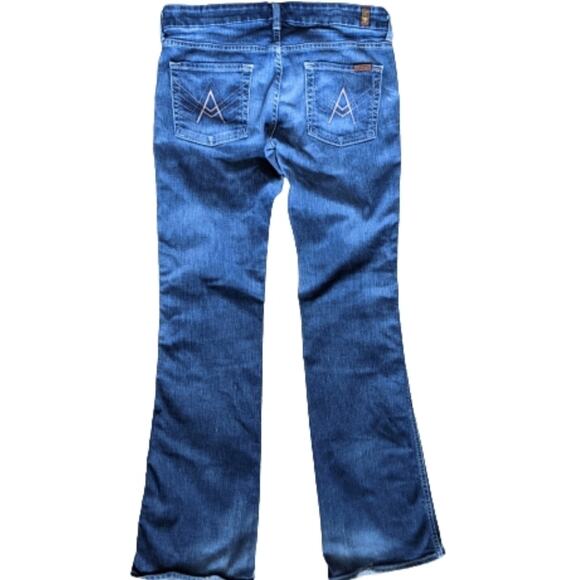 7FAMK "A" Pocket Boot Cut Jeans 29 - Picture 3 of 10